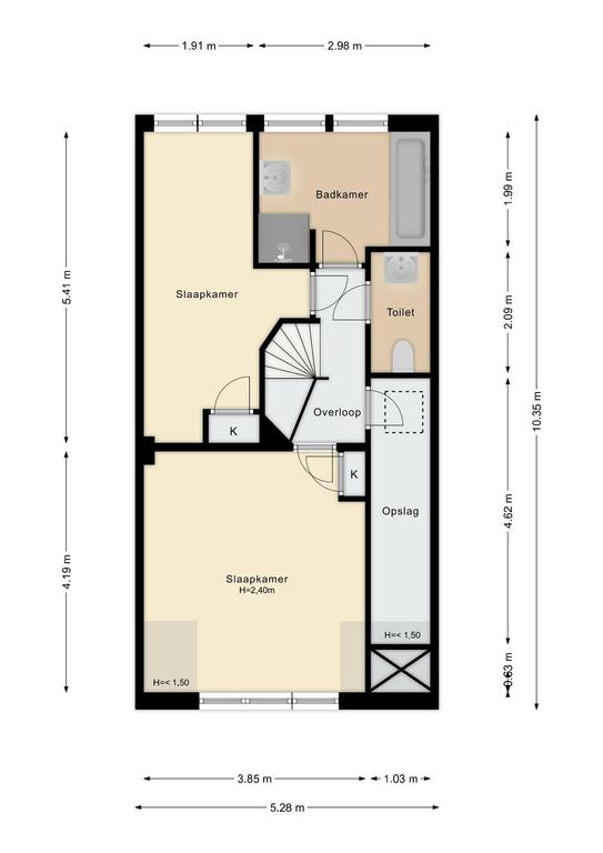 Appartement te huur aan Ferdinand Bolweg - Afbeelding 24