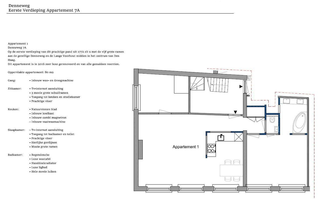 80 m² Corner Apartment on Denneweg - Image 22
