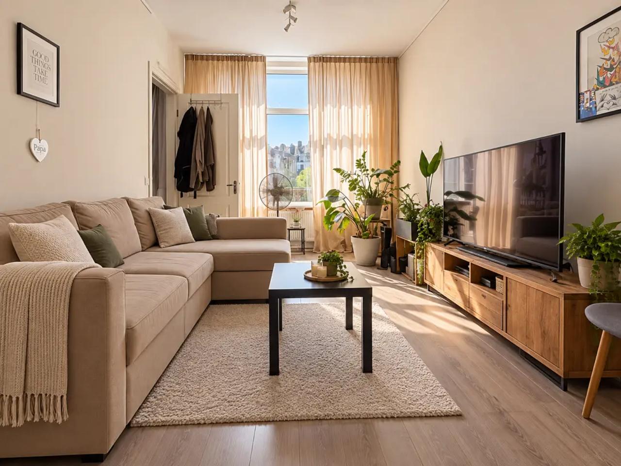 Appartement met terras aan Nieuwe Binnenweg - Afbeelding 1