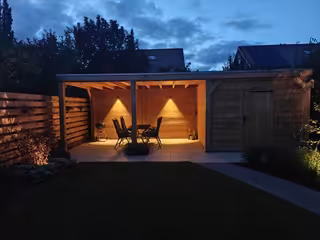 Furnished house with garden in Ulgersmaborg