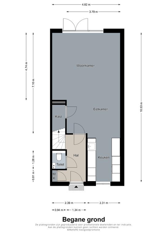 121 m² home with garden and parking - Image 31