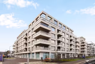 91 m² appartement met balkon in Oostelijk Havengebied