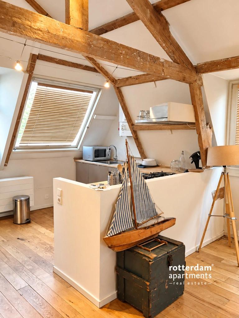 Furnished loft with balcony in Kralingen - Image 3
