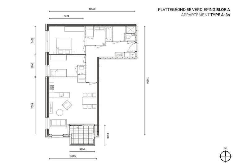 93 m² appartement met label A op de Zuidas - Afbeelding 5