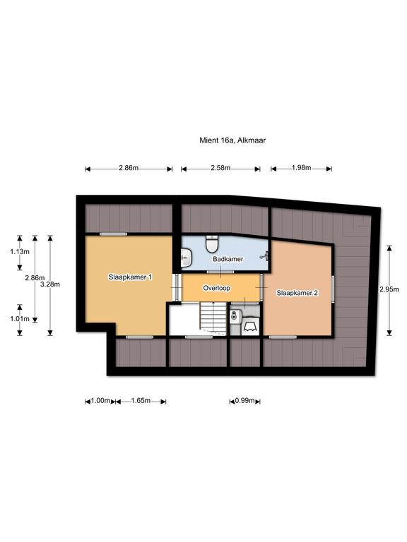 3-kamerappartement met dakterras in Alkmaar - Afbeelding 19