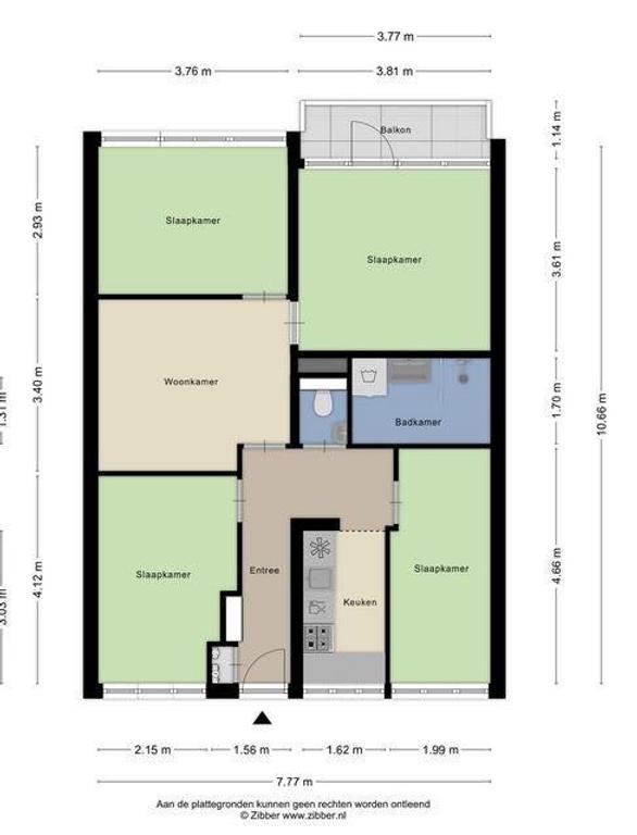 4-Bedroom Apartment with Balcony - Image 14