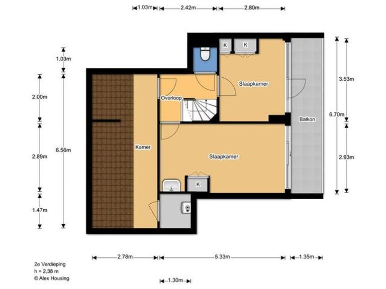 Four bedrooms with garden and roof terrace - Image 29