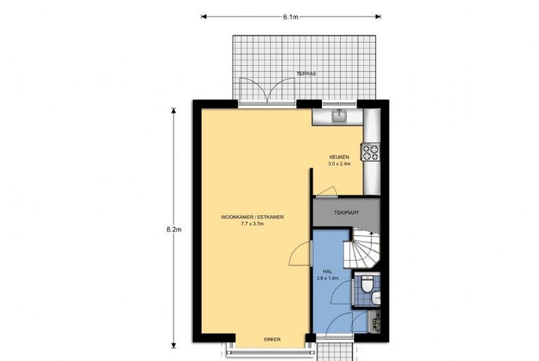 118 m² Home with Garden & Open Views - Image 5