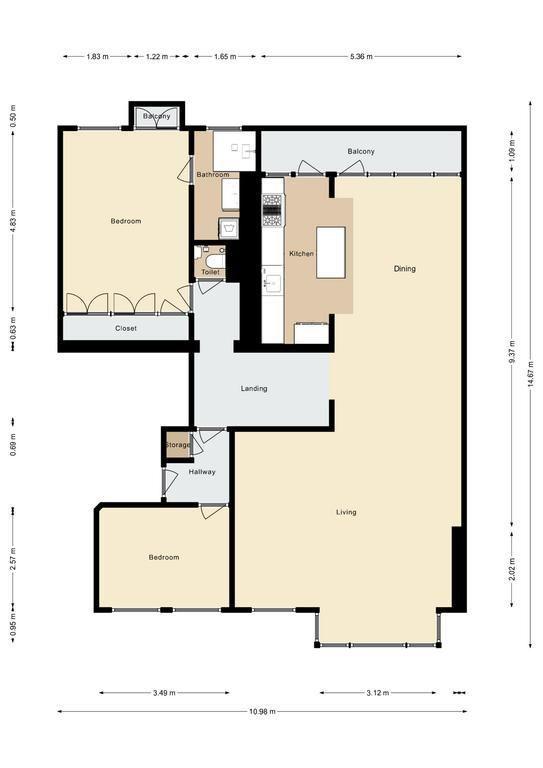 Apartment for Rent on Stadionweg - Image 23
