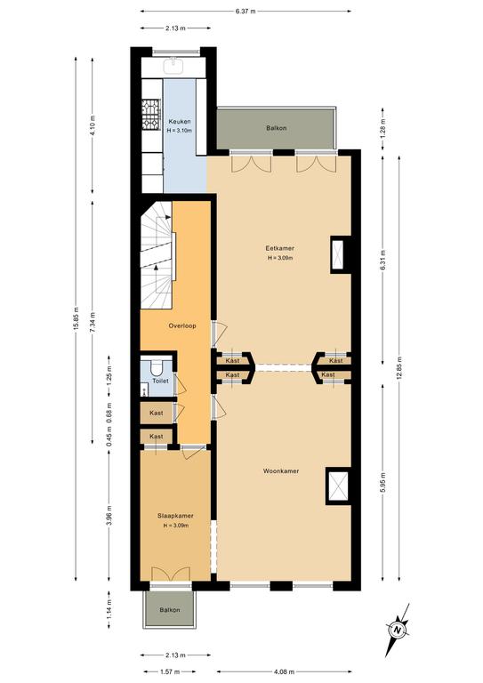Furnished 4-Bedroom Apartment with Roof Terrace - Image 25