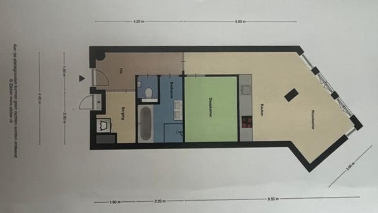 2-kamerappartement met parkeerplaats - Afbeelding 17
