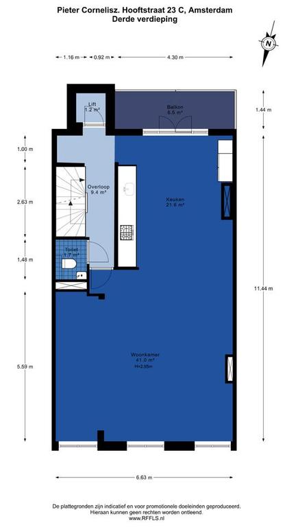 150 m² met lift en dakterras in Zuid - Afbeelding 25