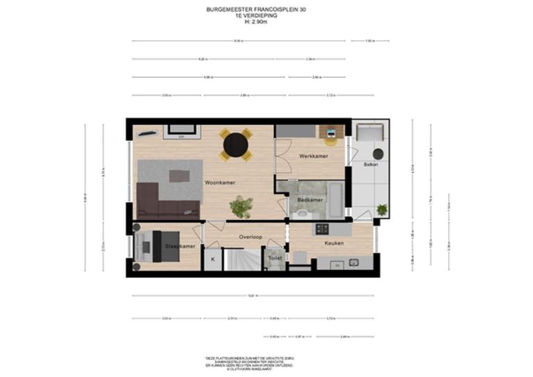 2-Bedroom Apartment with Balcony in Houtwijk - Image 15