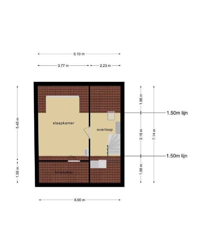 Gemeubileerde hoekwoning met 4 slaapkamers - Afbeelding 41