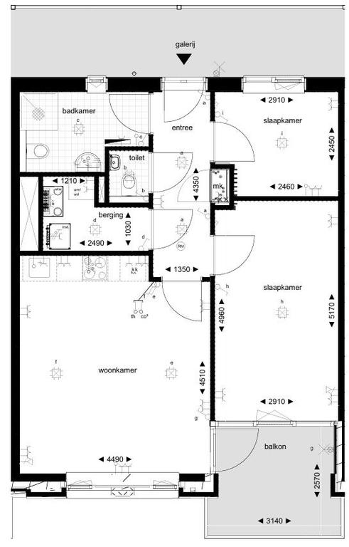 Nieuw driekamerappartement met balkon - Afbeelding 12