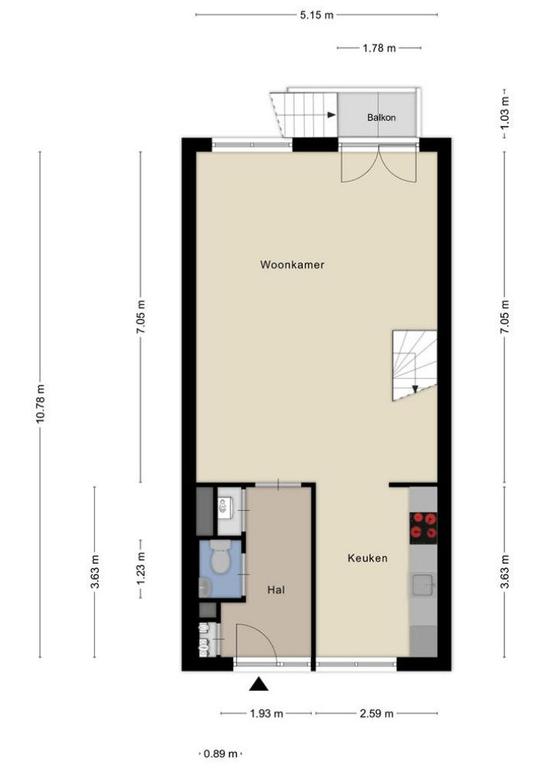 110 m² appartement met balkon in Oud-Charlois - Afbeelding 18