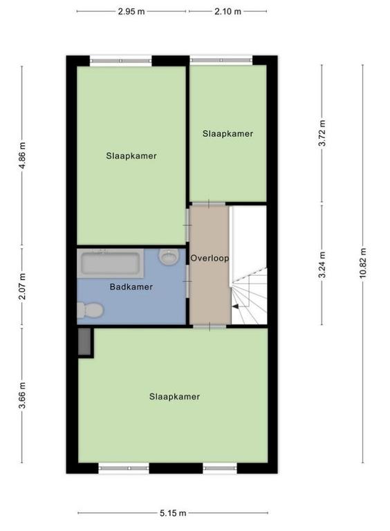 110 m² appartement met balkon in Oud-Charlois - Afbeelding 19