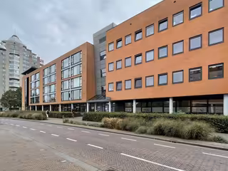 Rooftop terrace and lift in central Apeldoorn