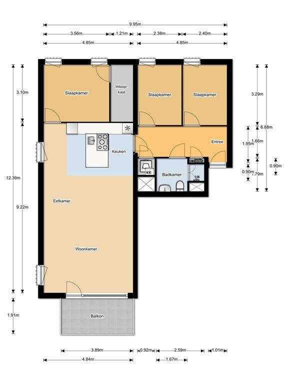 Furnished 4-Room Apartment with Balcony - Image 26