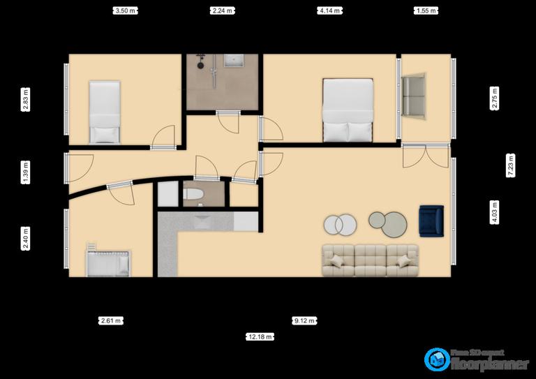 82 m² appartement in hartje Cool - Afbeelding 6