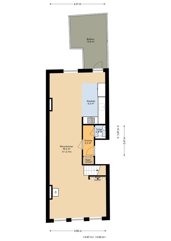 Gemeubileerd 2-slaapkamerappartement met dakterras - Afbeelding 30