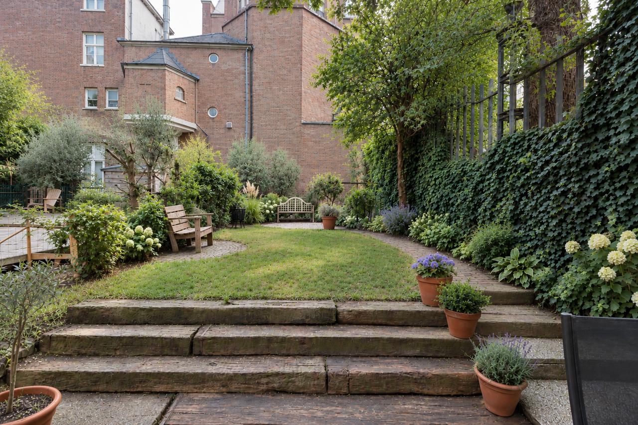 Ongemeubileerd appartement met tuin - Afbeelding 6