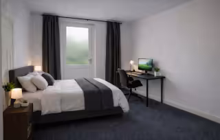 Furnished Room with Garden in Breda