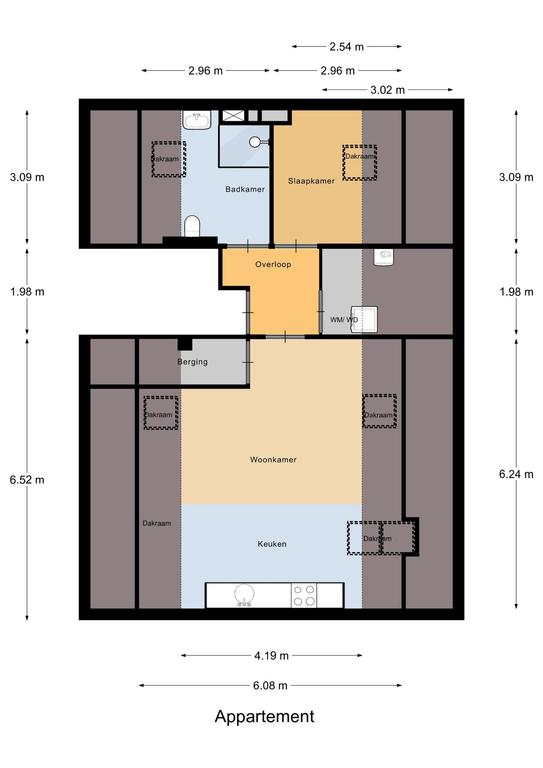 Appartement met Frans balkon in Reuver - Afbeelding 9