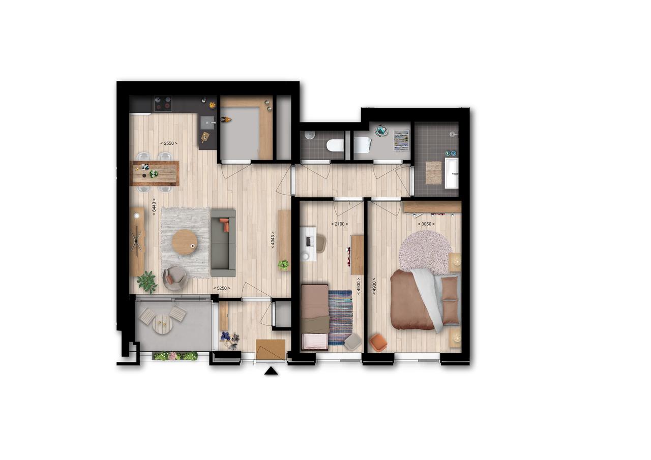 76 m² nieuwbouwappartement in Zaandam - Afbeelding 16