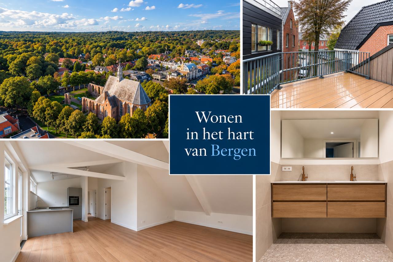 Direct beschikbaar: 3-kamerappartement Bergen - Afbeelding 1