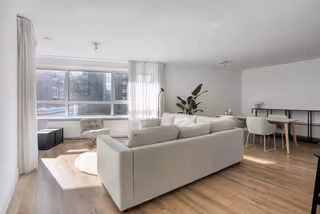 Gemeubileerd 3-kamerappartement in Stadsdriehoek