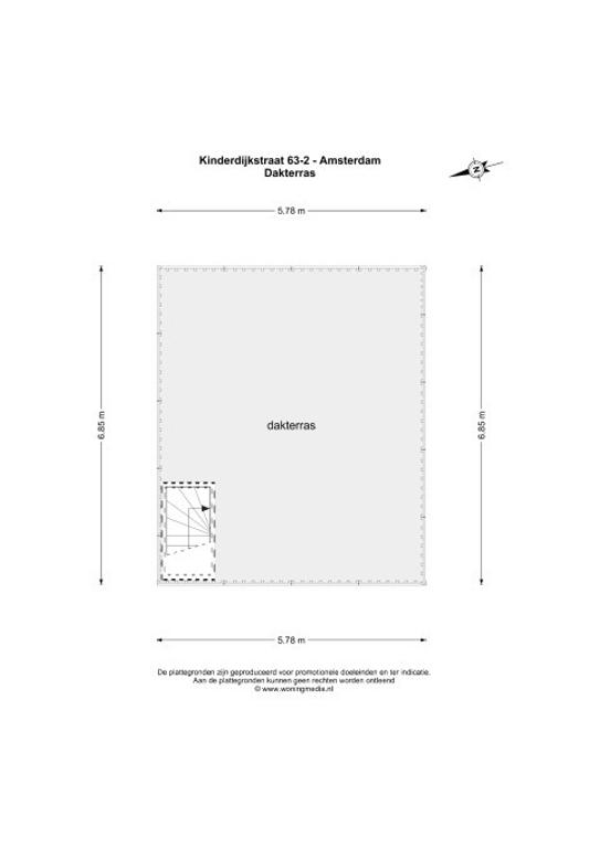 120 m² dubbel bovenhuis met dakterras - Afbeelding 30