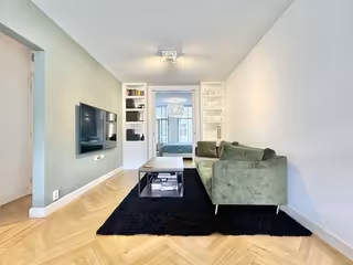 Furnished 1-Bedroom Apartment with Balcony