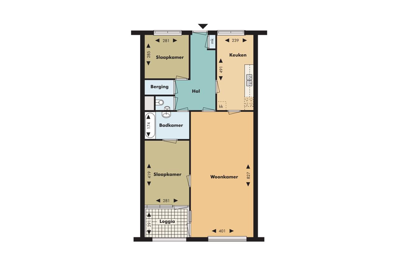 85 m² appartement bij de Oude Haven - Afbeelding 5