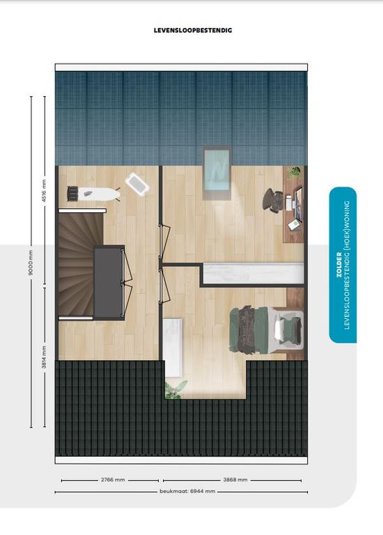 Energiezuinige woning met slaapkamer beneden - Afbeelding 10