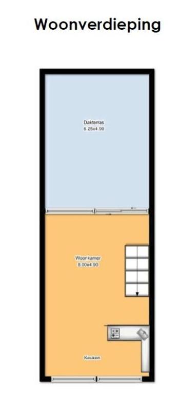 3-kamerappartement met dakterras in Utrecht - Afbeelding 12