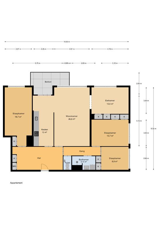 4 Bedrooms and Balcony in Overtoomse Veld - Image 18