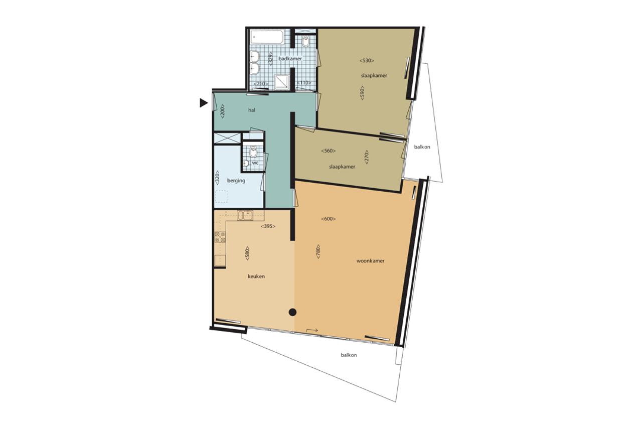 150 m² apartment with balcony in De Meern - Image 24