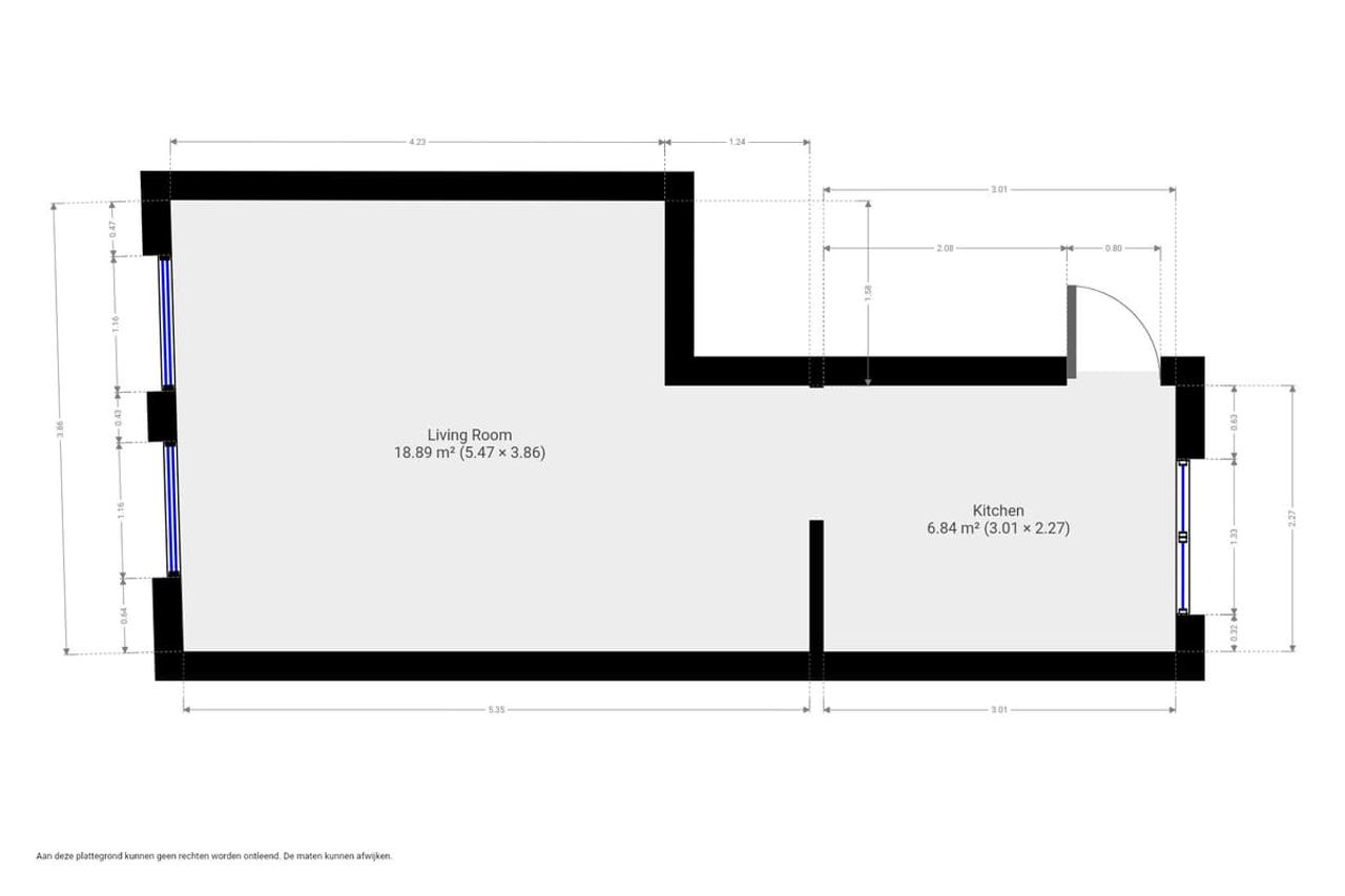 25 m² Studio in Pancras-West - Image 11