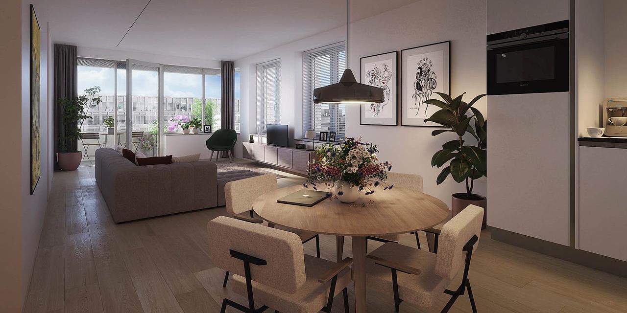 A++ apartment with terrace by the IJ - Image 2