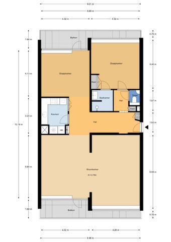 Four-room apartment with views and garage - Image 25