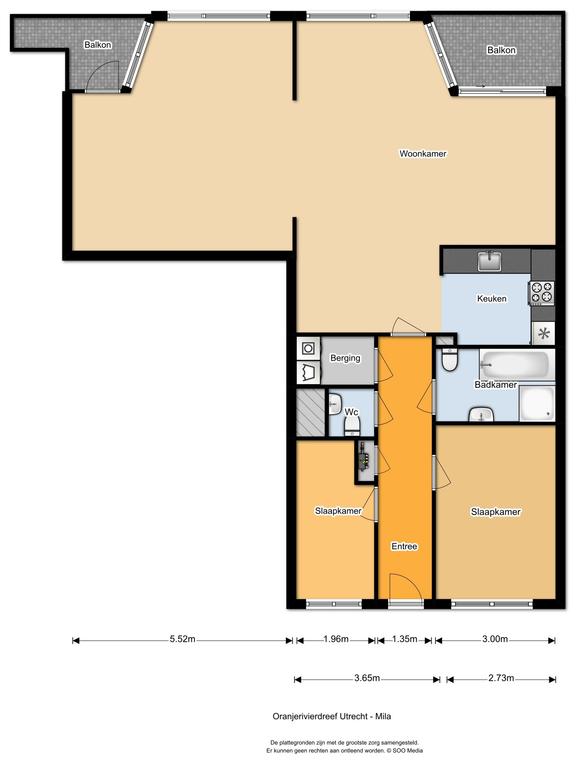 116 m² appartement met label A+ in Utrecht - Afbeelding 6