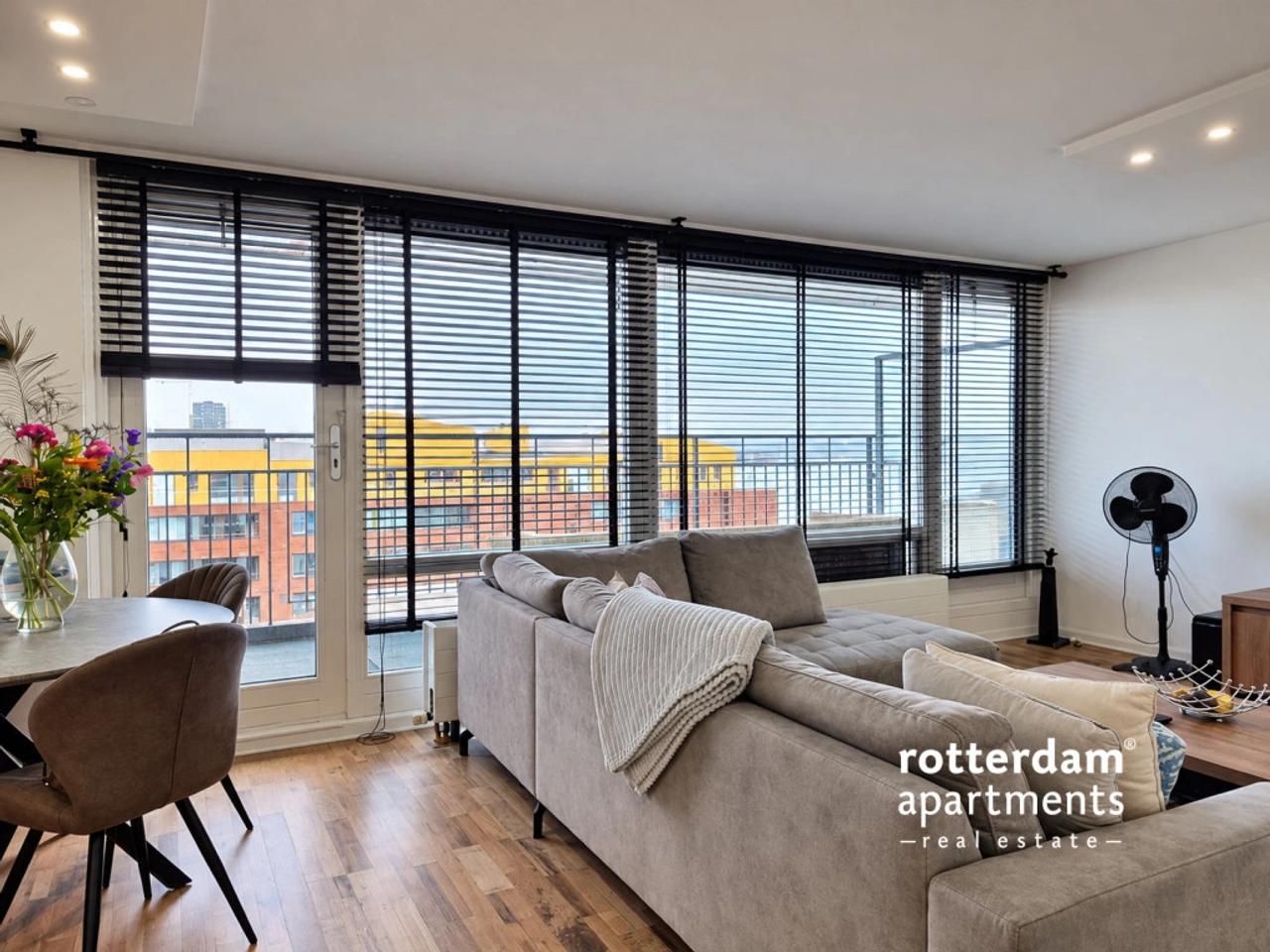 Gemeubileerd 3-kamerappartement met Maaszicht - Afbeelding 2