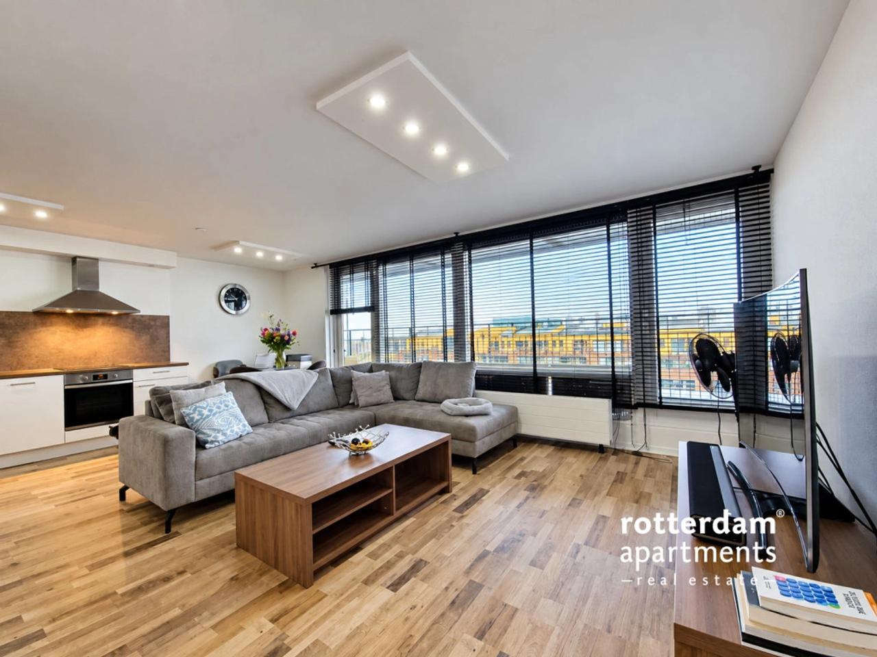 Gemeubileerd 3-kamerappartement met Maaszicht - Afbeelding 3