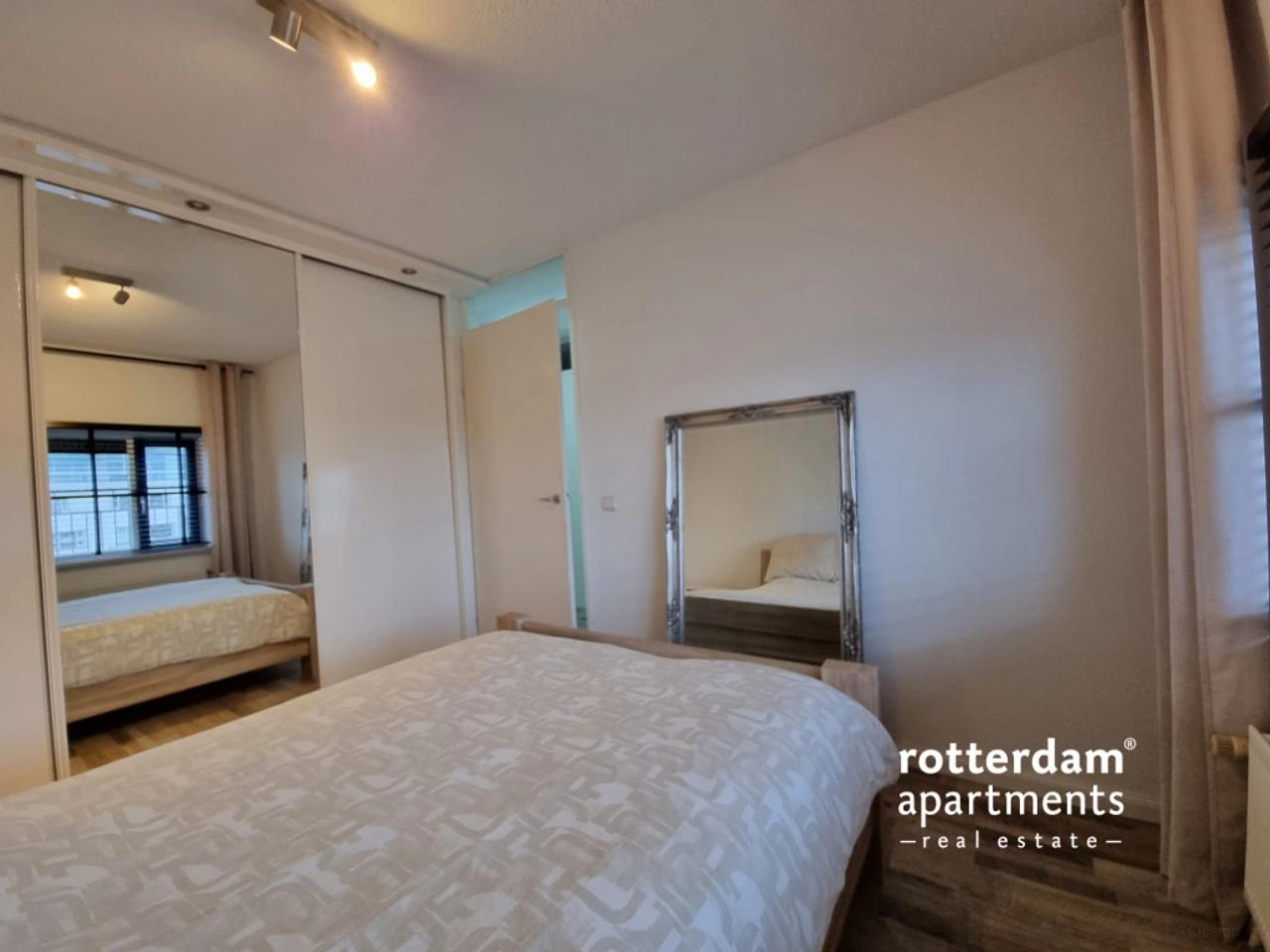 Gemeubileerd 3-kamerappartement met Maaszicht - Afbeelding 8