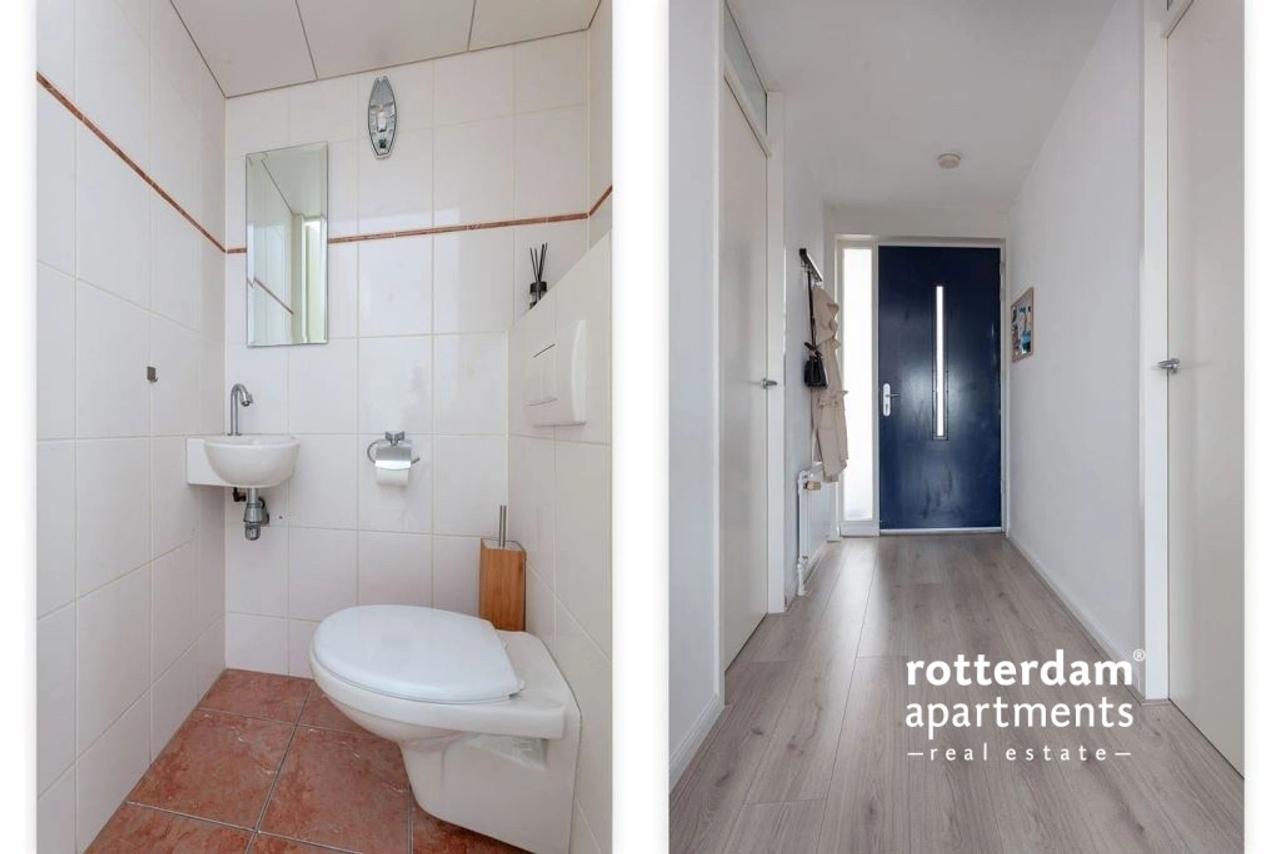 Gemeubileerd 3-kamerappartement met Maaszicht - Afbeelding 13