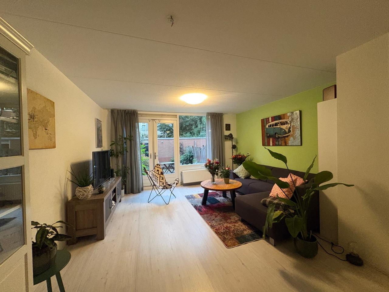4-kamerappartement met tuin in Kralingen - Afbeelding 2