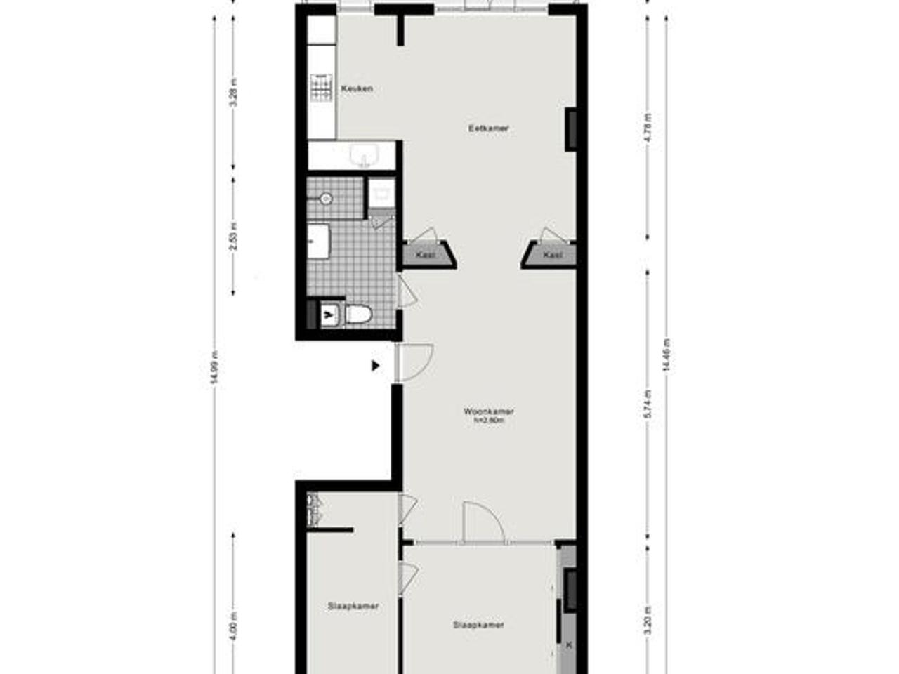 77 m² apartment in Da Costabuurt - Image 27