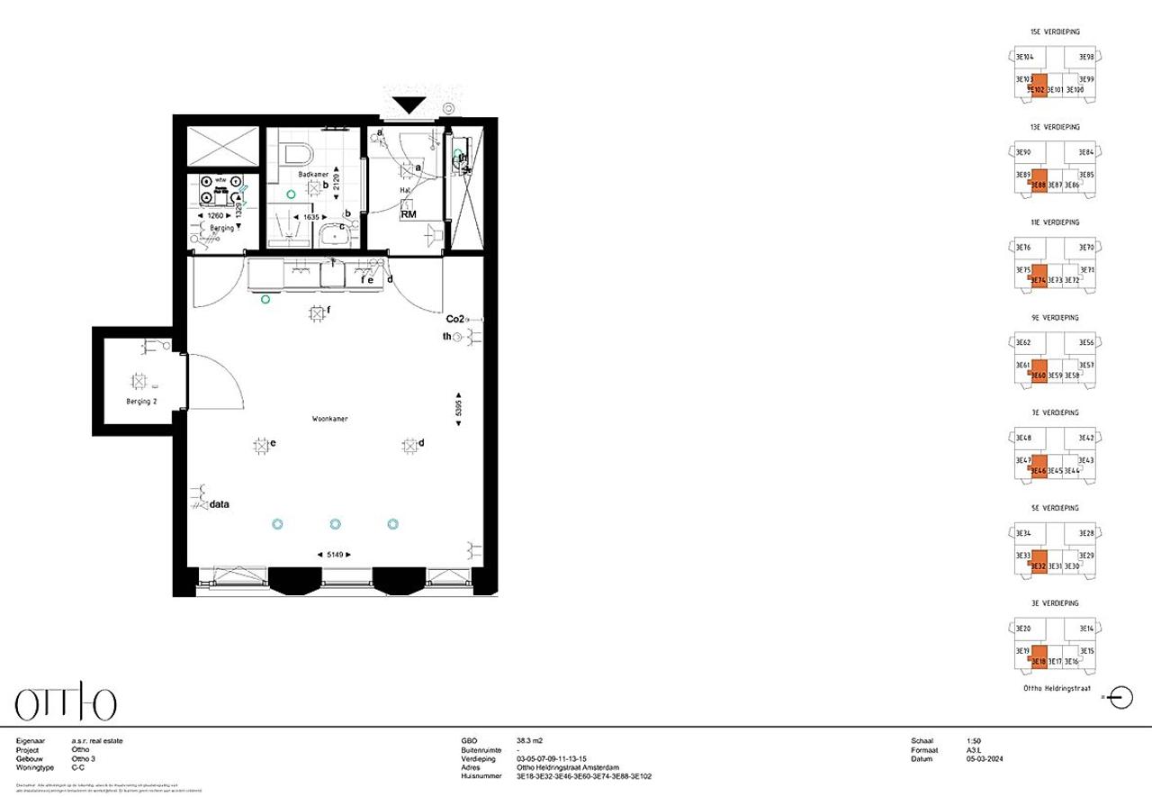Moderne studio van 38 m² in Slotervaart - Afbeelding 5