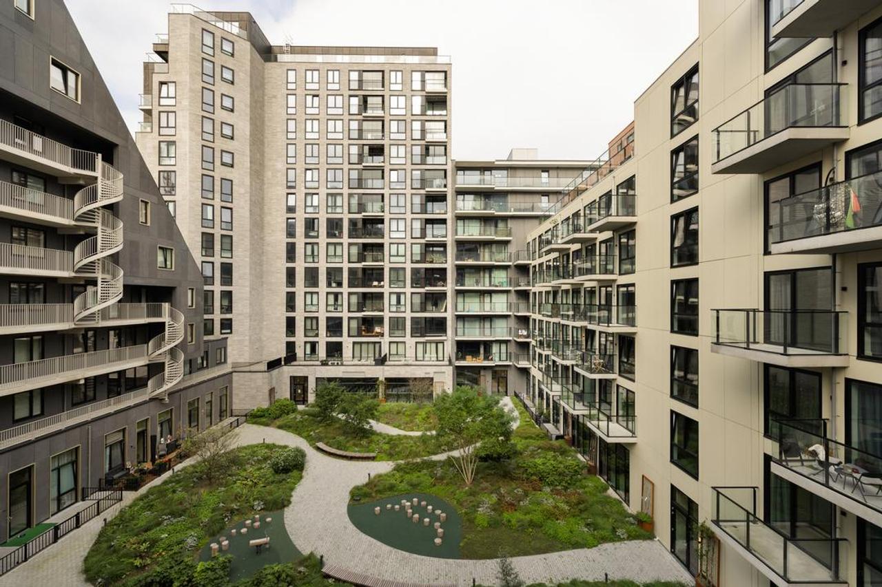 74 m² appartement met hoge plafonds - Afbeelding 4